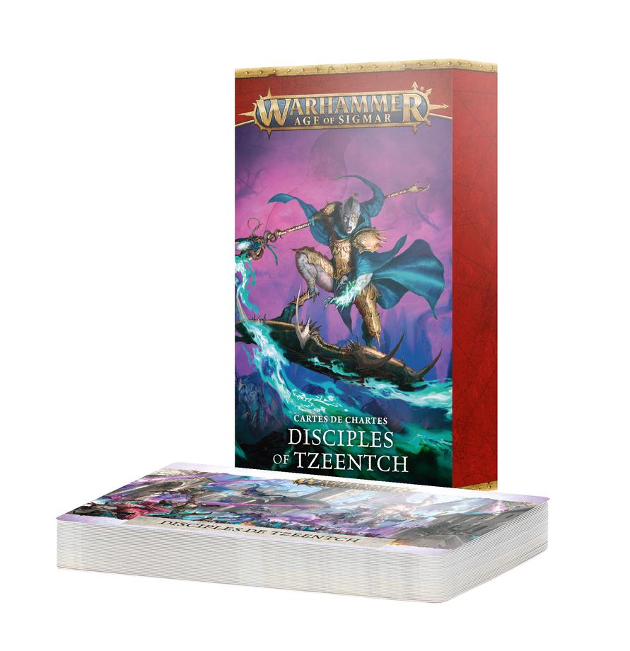 Cartes De Chartes: D/Of Tzeentch (Français)