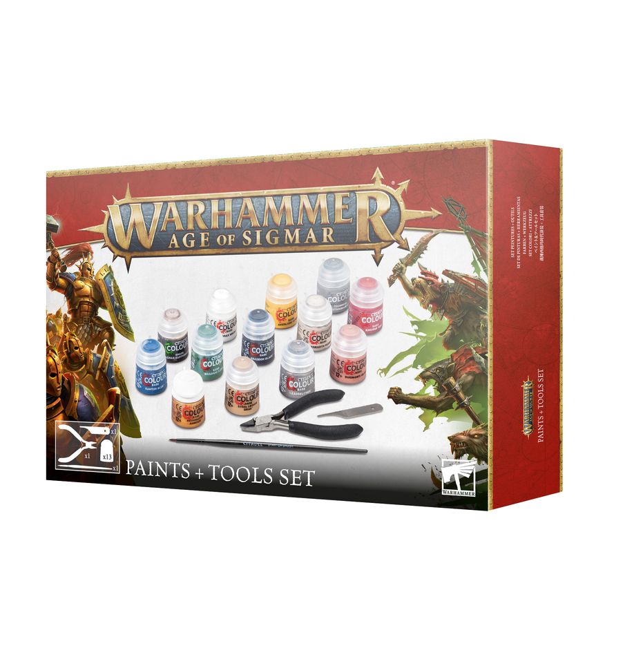 WH AOS Set de Peintures + Outils