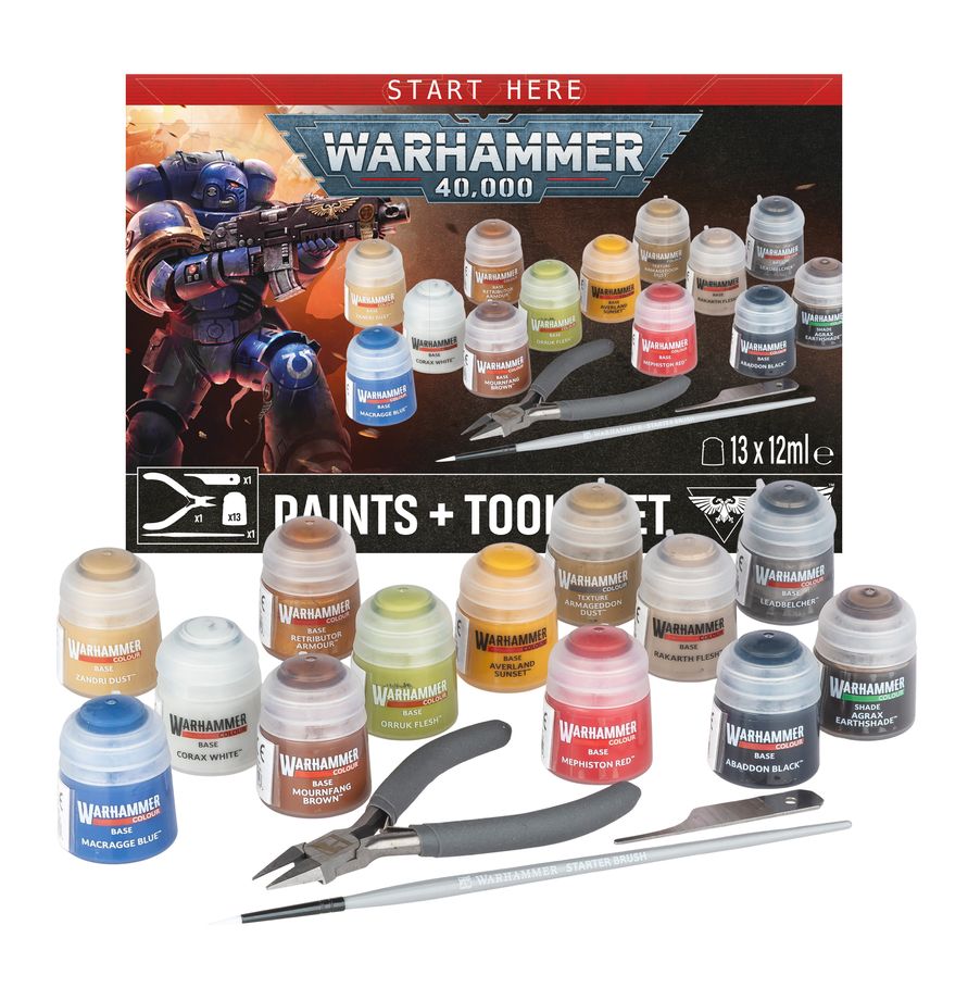 Warhammer 40,000: Set Peintures + Outils