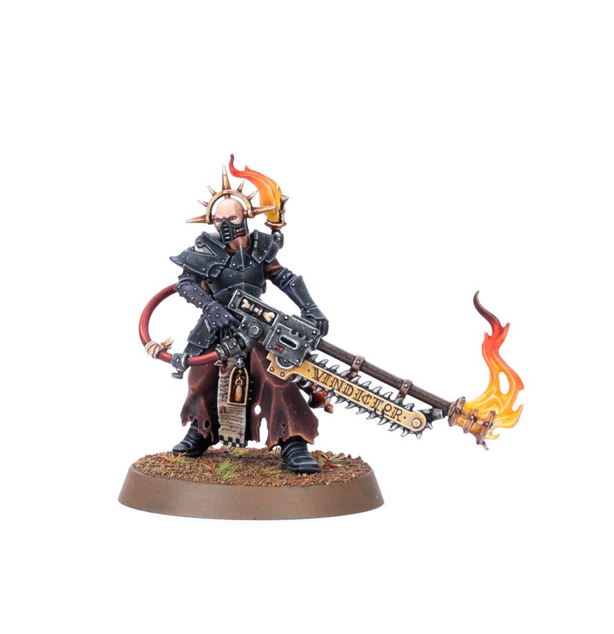 Adepta Sororitas : Prêtre Du Ministorum Avec Vindictor
