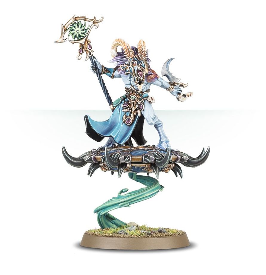 Disciples Of Tzeentch : Chaman Tzaangor