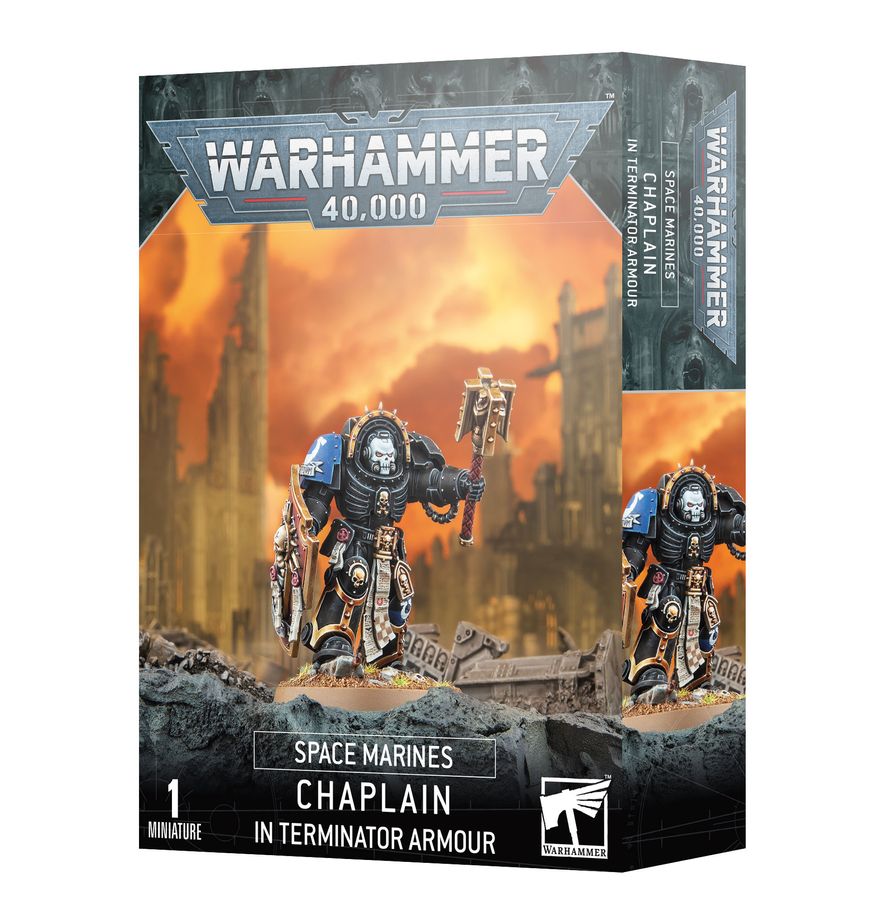 Space Marines : Chapelain En Armure Terminator