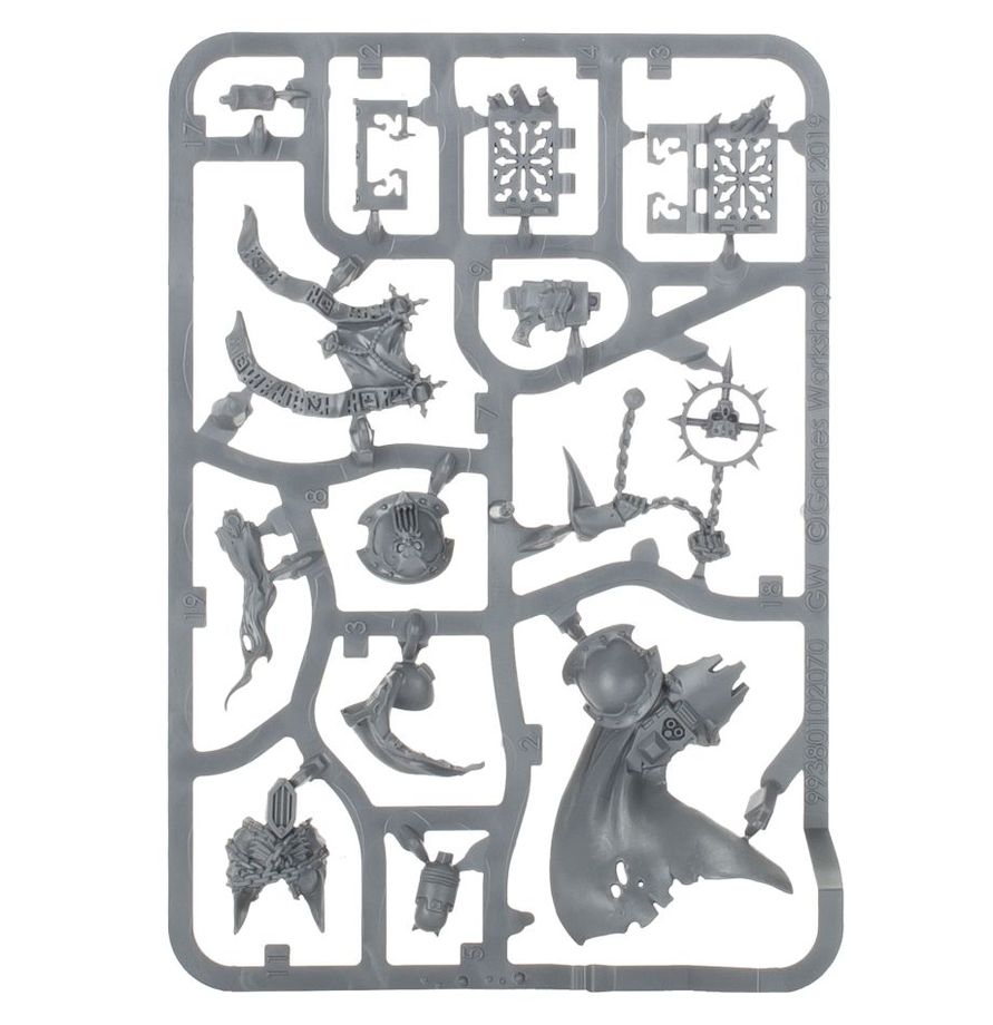Chaos Space Marines : Apôtre Noir