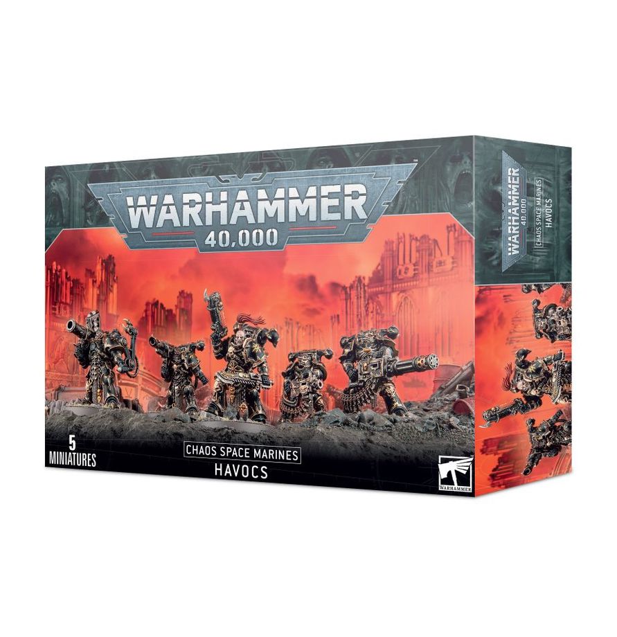 Chaos Space Marines : Havocs