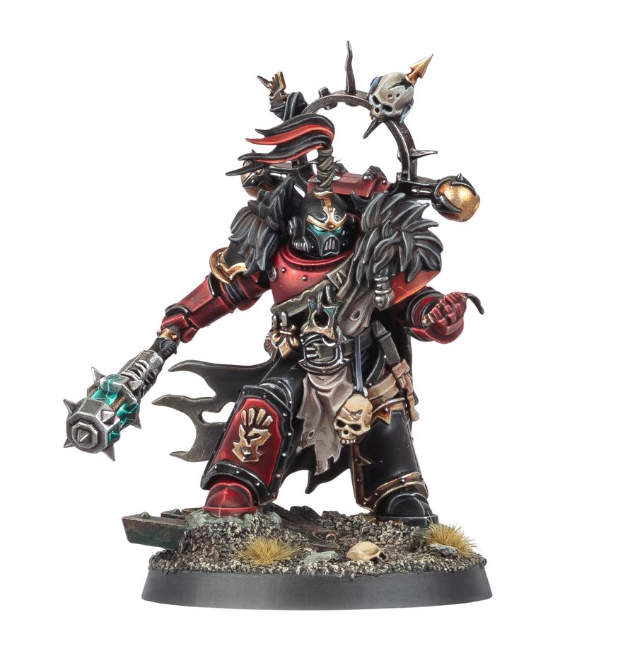 Chaos Space Marines : Capitaine-Écumeur Red Corsair