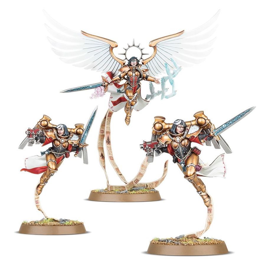 Adepta Sororitas : Célestine, La Sainte Vivante