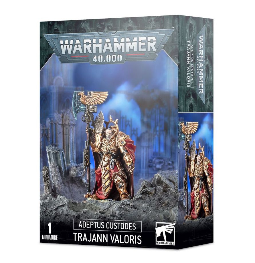 Adeptus Custodes : Captain-General Trajann Valoris