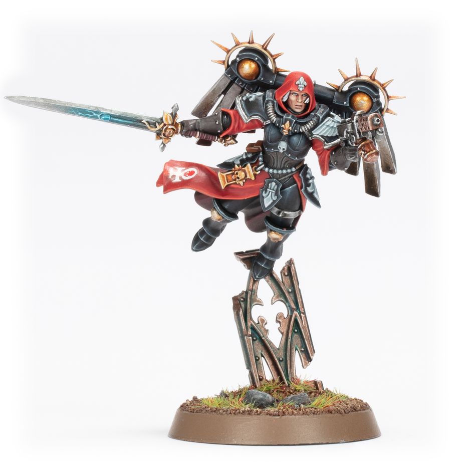 Adepta Sororitas : Chanoinesse Avec Réacteur Dorsal