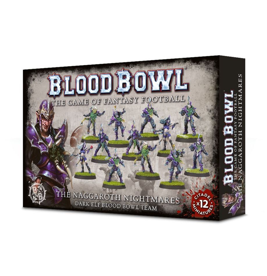 Blood Bowl: Dark Elf Team Naggaroth Nightmares