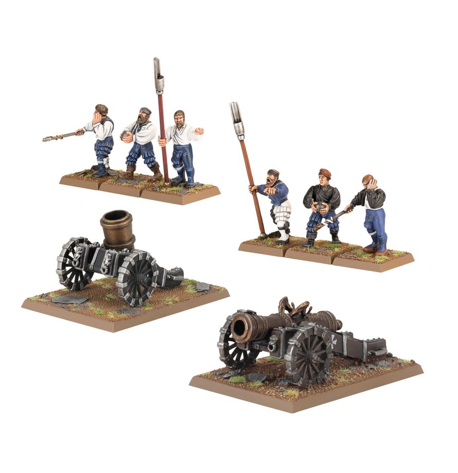 Empire de L'Homme : Canons & Mortiers