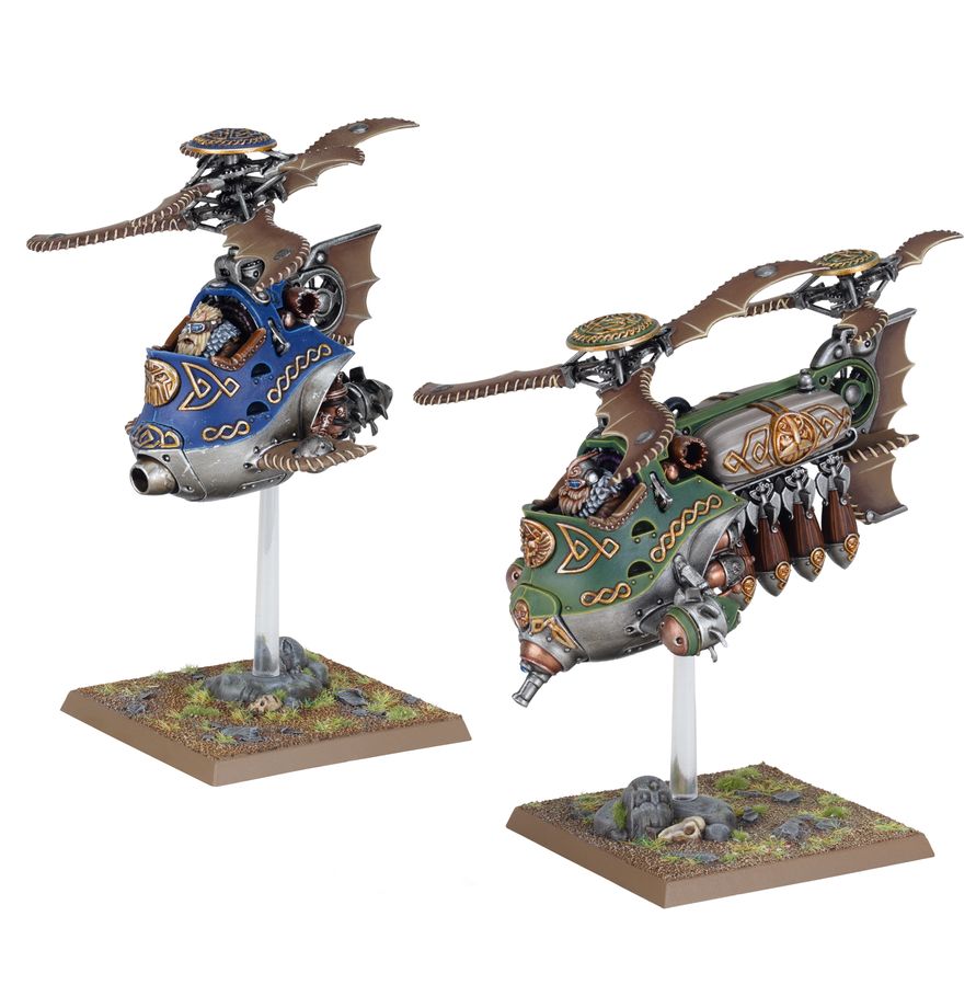 Forteresses Naines : Gyrocoptères Nains