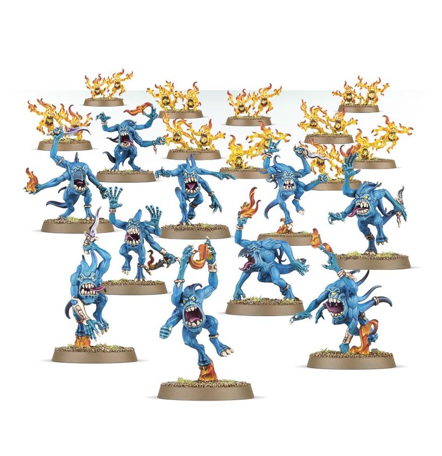 Disciples Of Tzeentch: Horreurs Bleues et Horreurs Sulfureuses