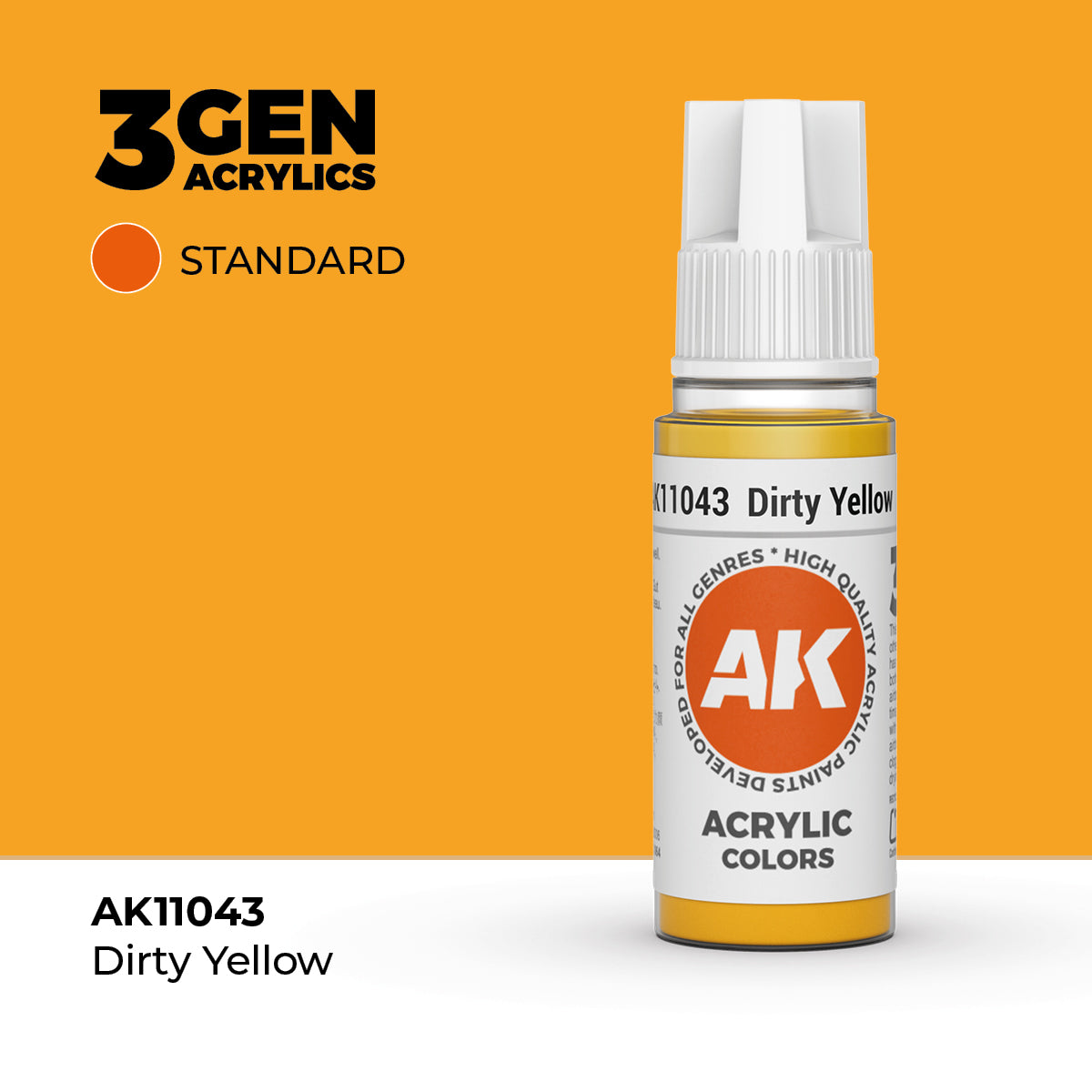 Dirty Yellow : Standard AK11043