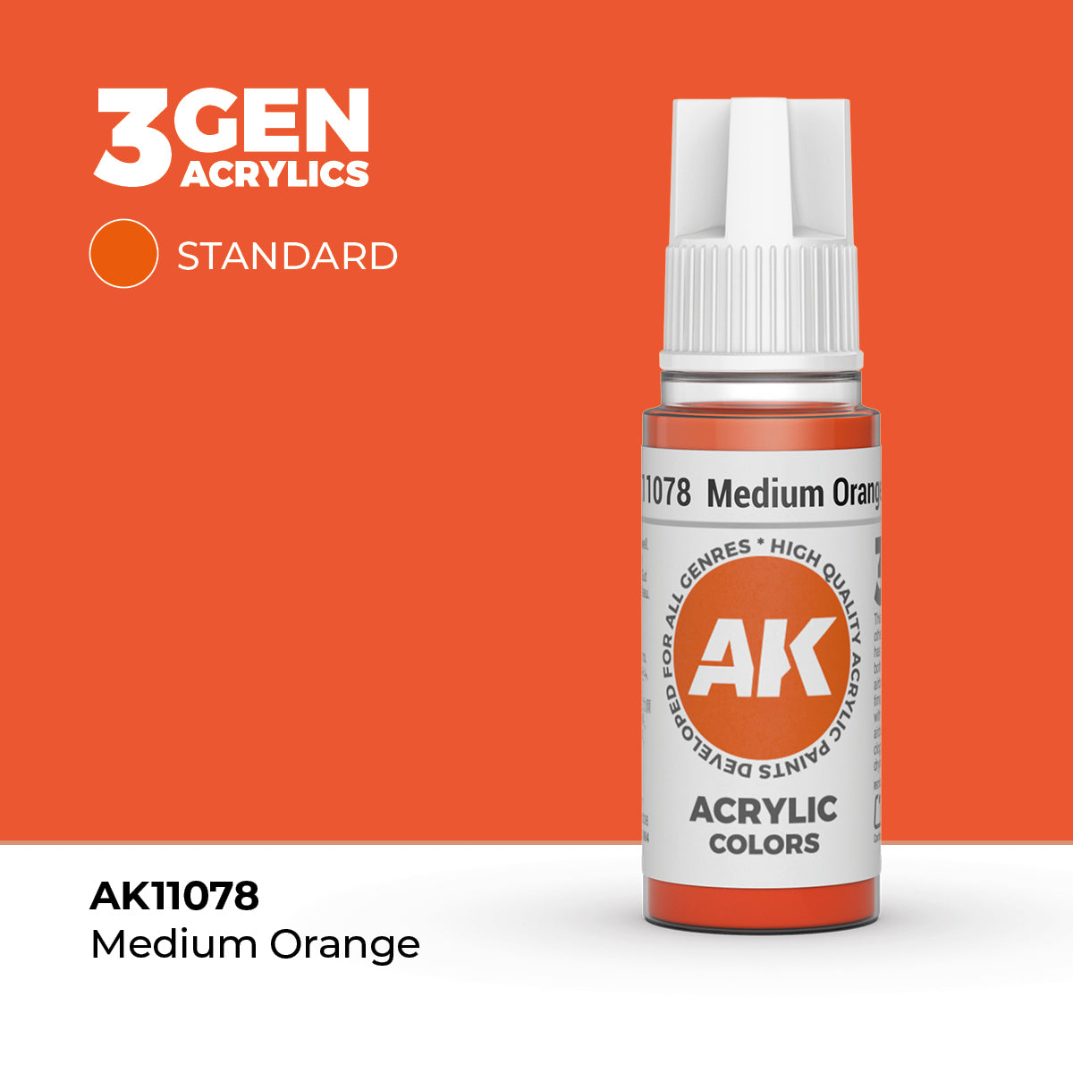 Medium Orange : Standard AK11078