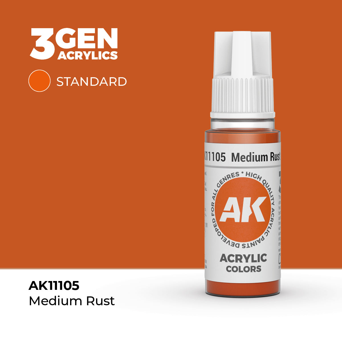 Medium Rust : Standard AK11105