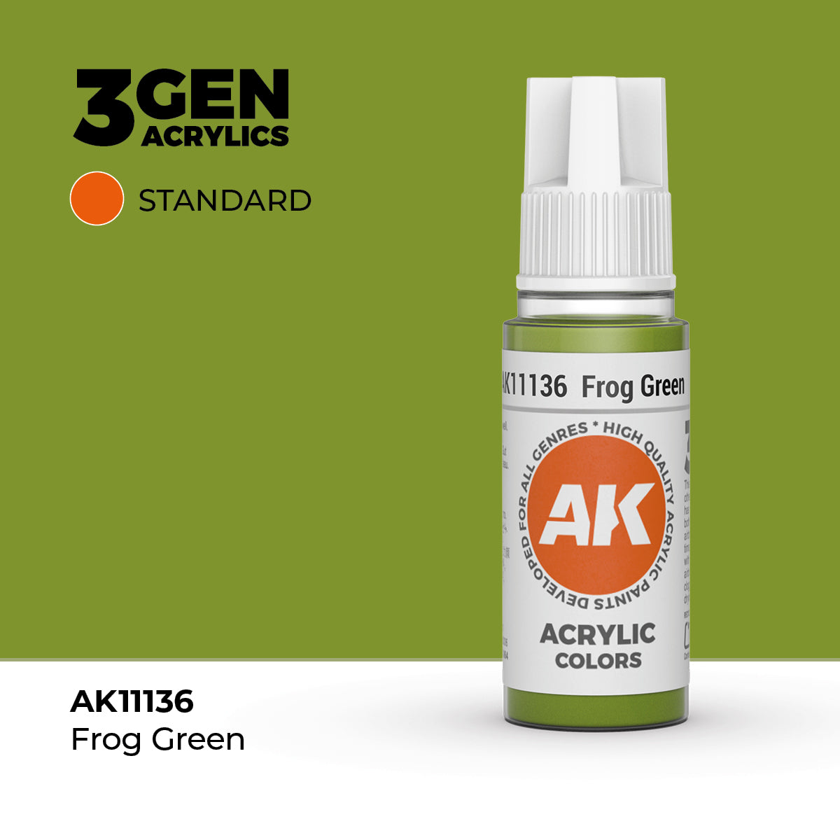 Frog Green : Standard AK11136