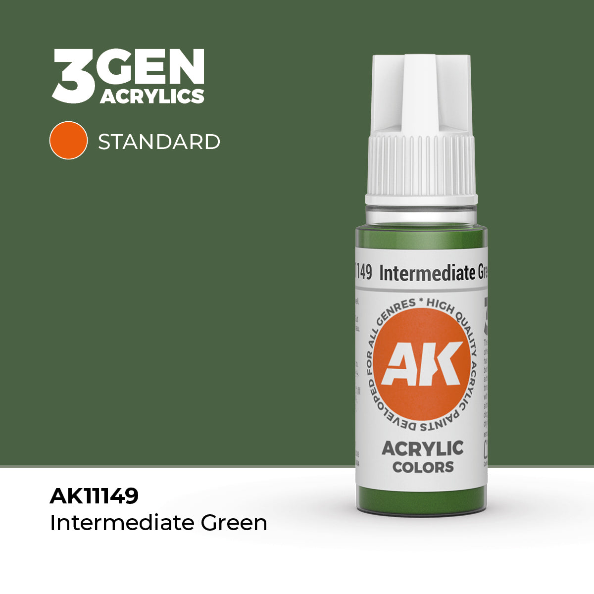 Intermediate Green : Standard AK11149
