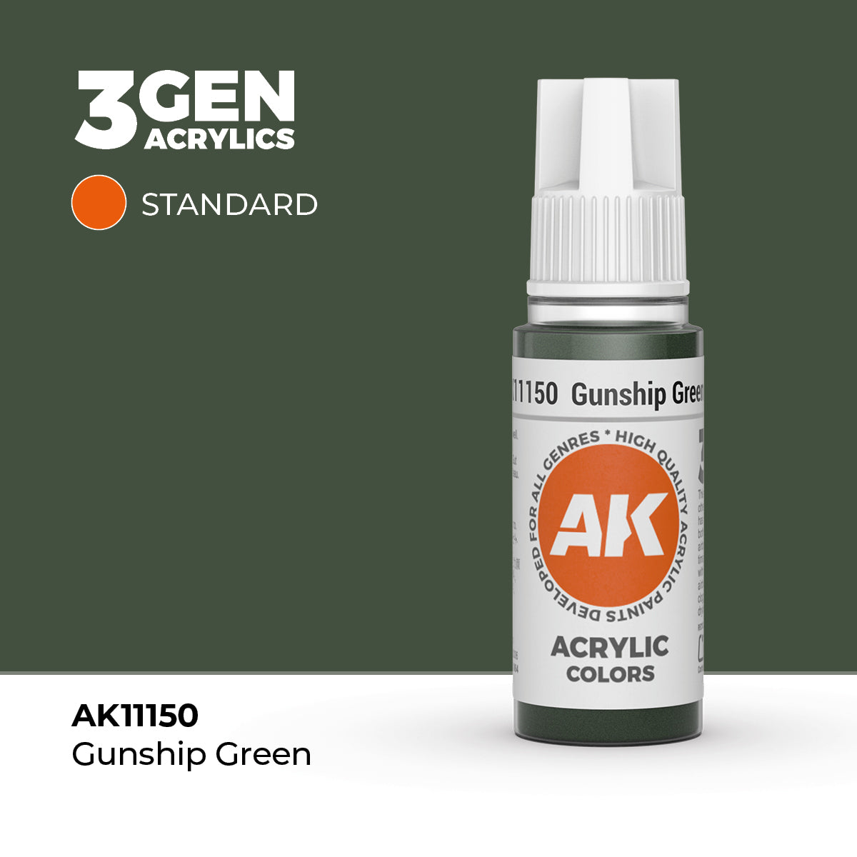 Gunship Green : Standard AK11150