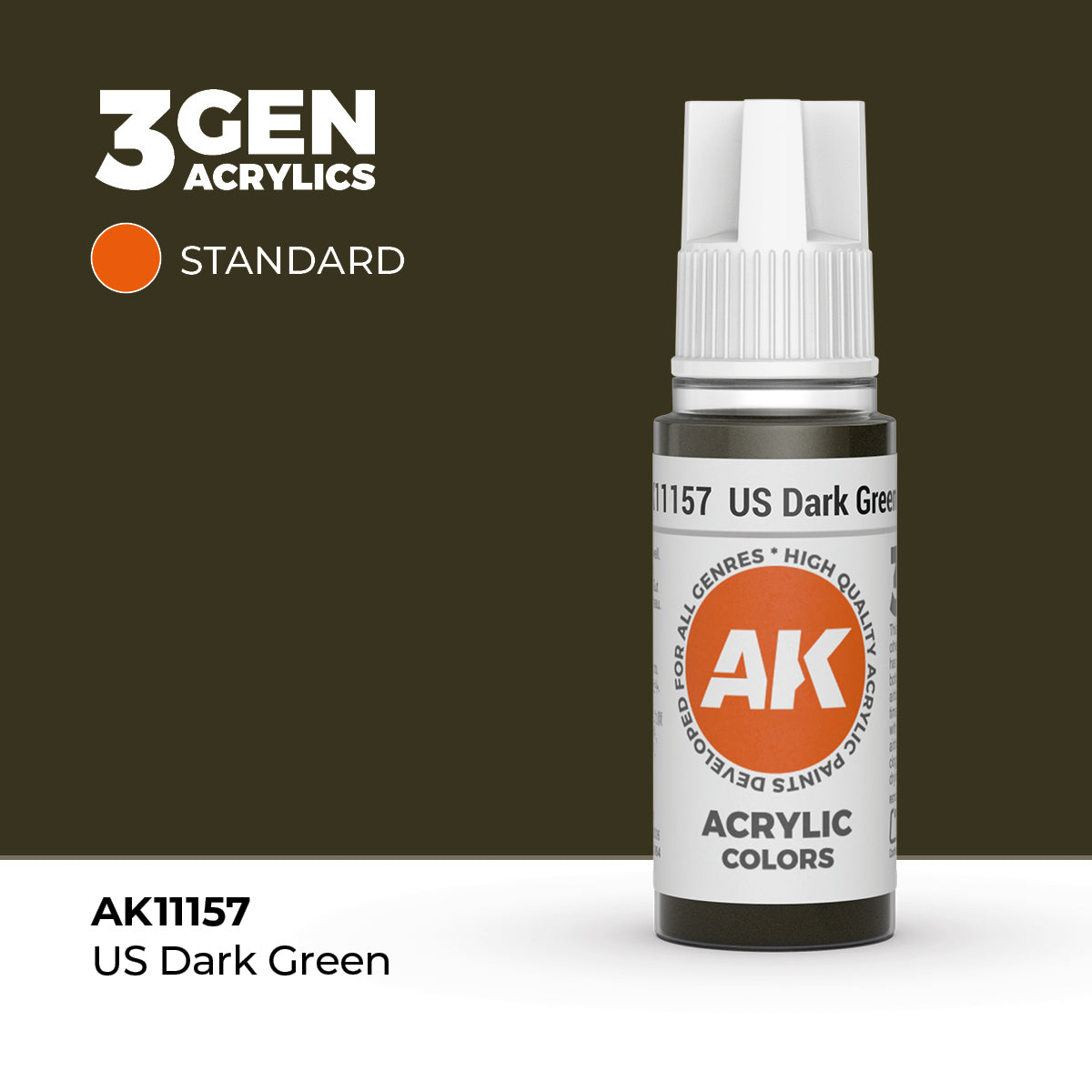 US Dark Green : Standard AK11157