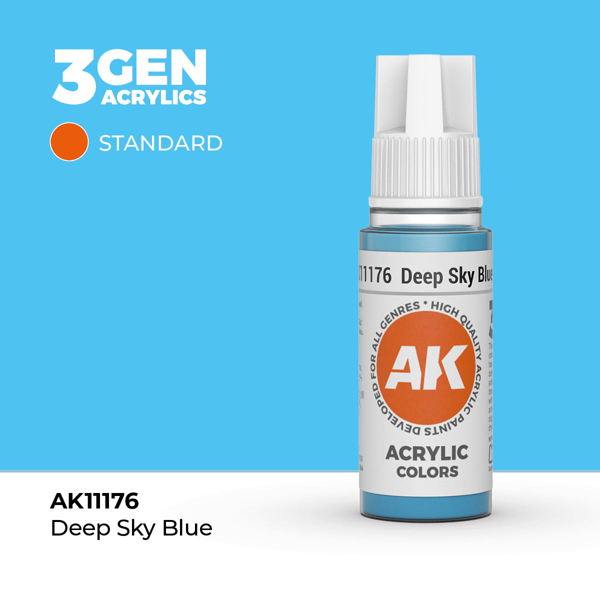 Deep Sky Blue : Standard AK11176