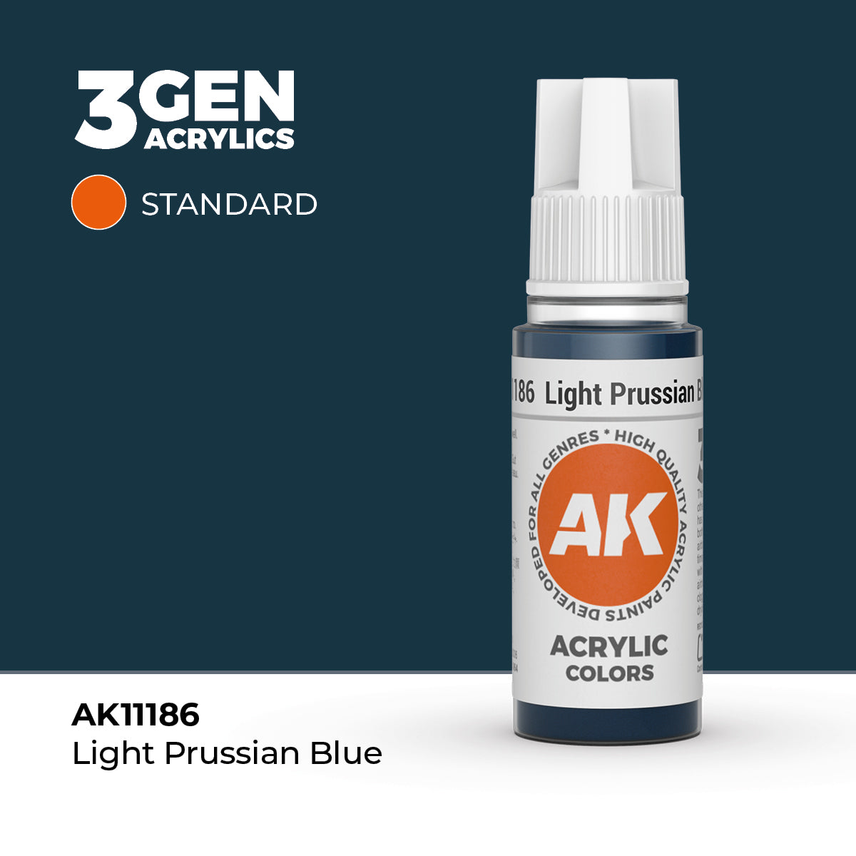 Light Prussian Blue : Standard AK11186