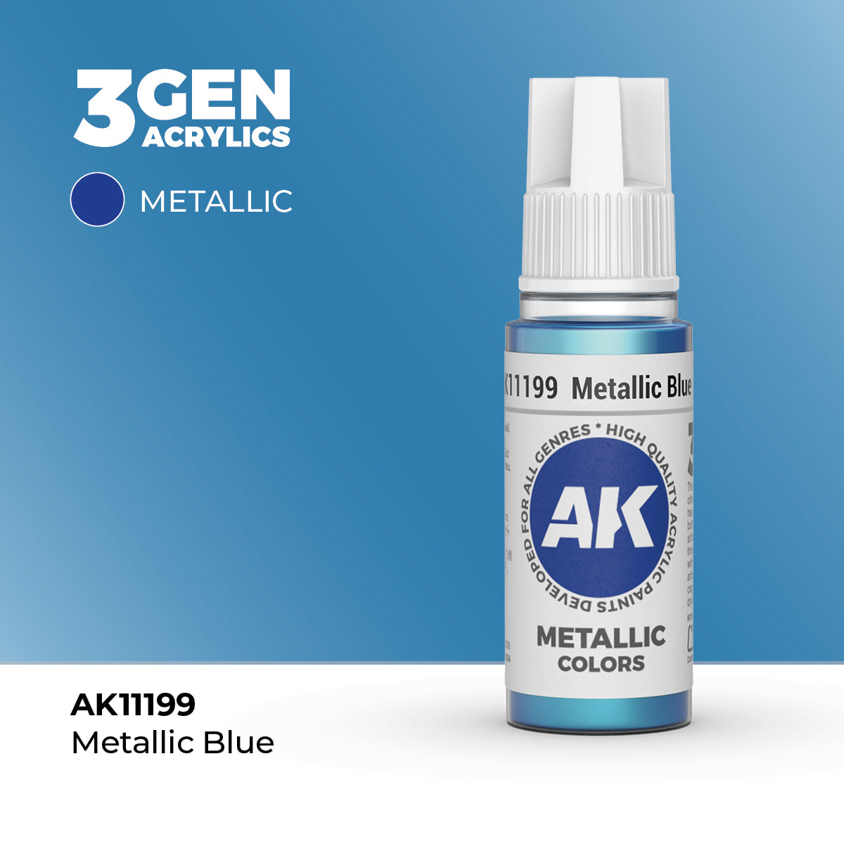 Metallic Blue : Metallic AK11199
