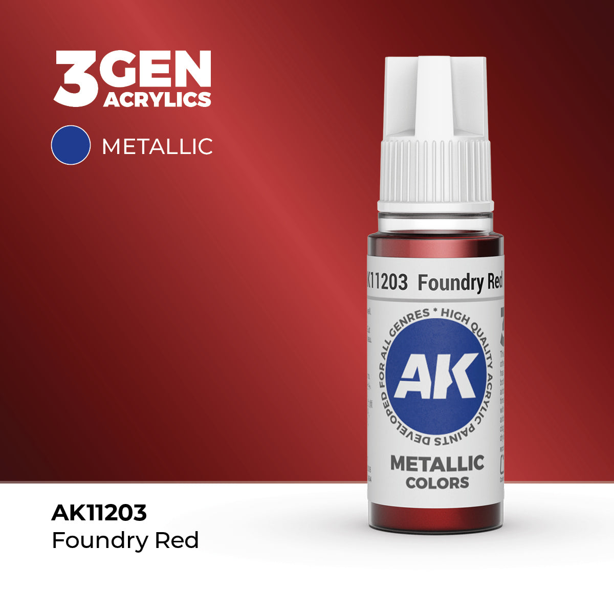Foundry Red : Metallic AK11203