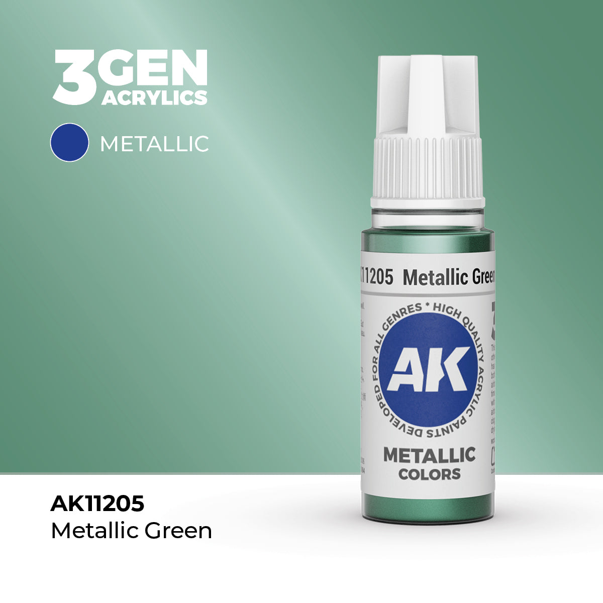 Metallic Green : Metallic AK11205