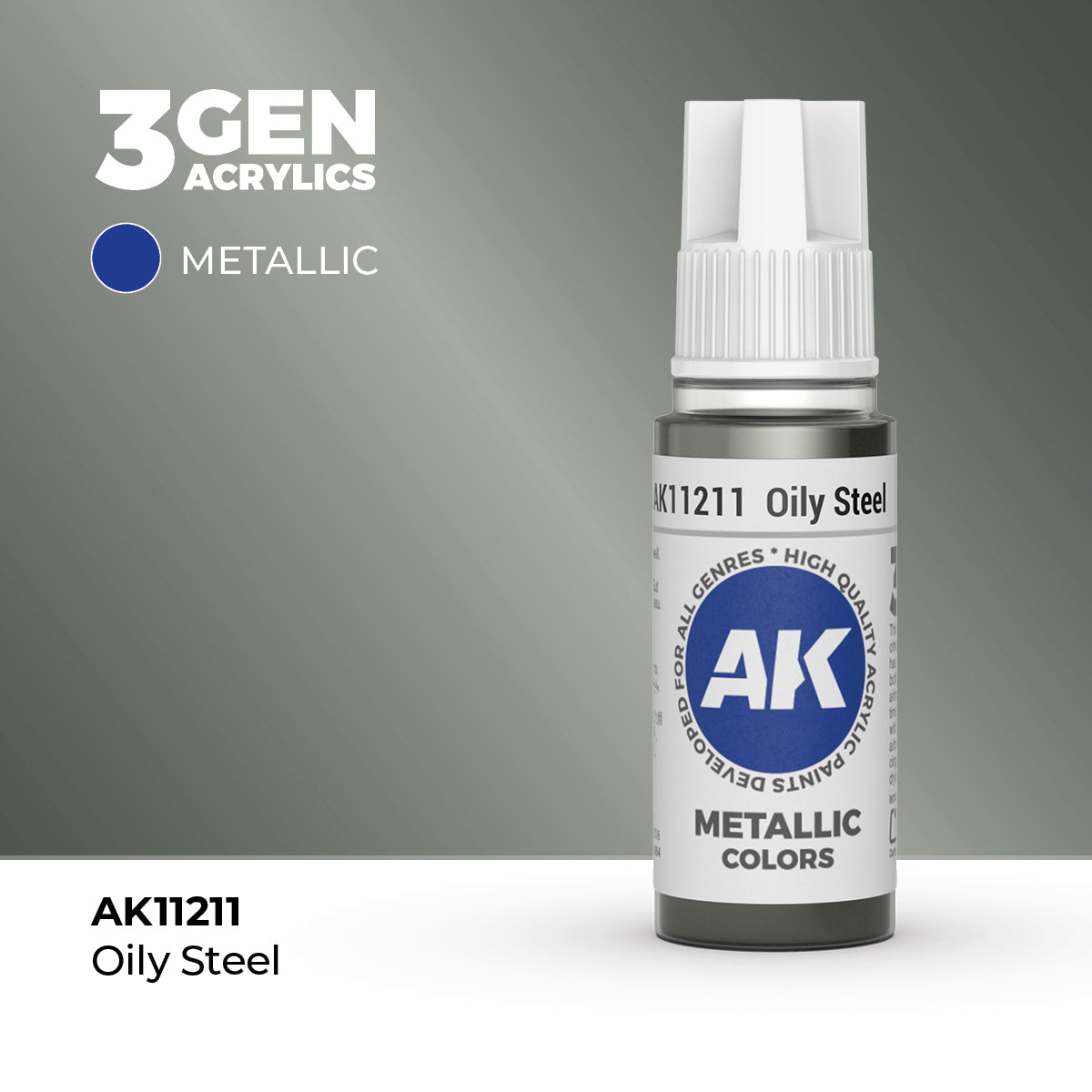 Oily Steel : Metallic AK11211