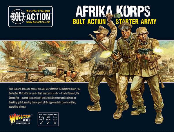 Bolt Action : Afrika Korps Starter army