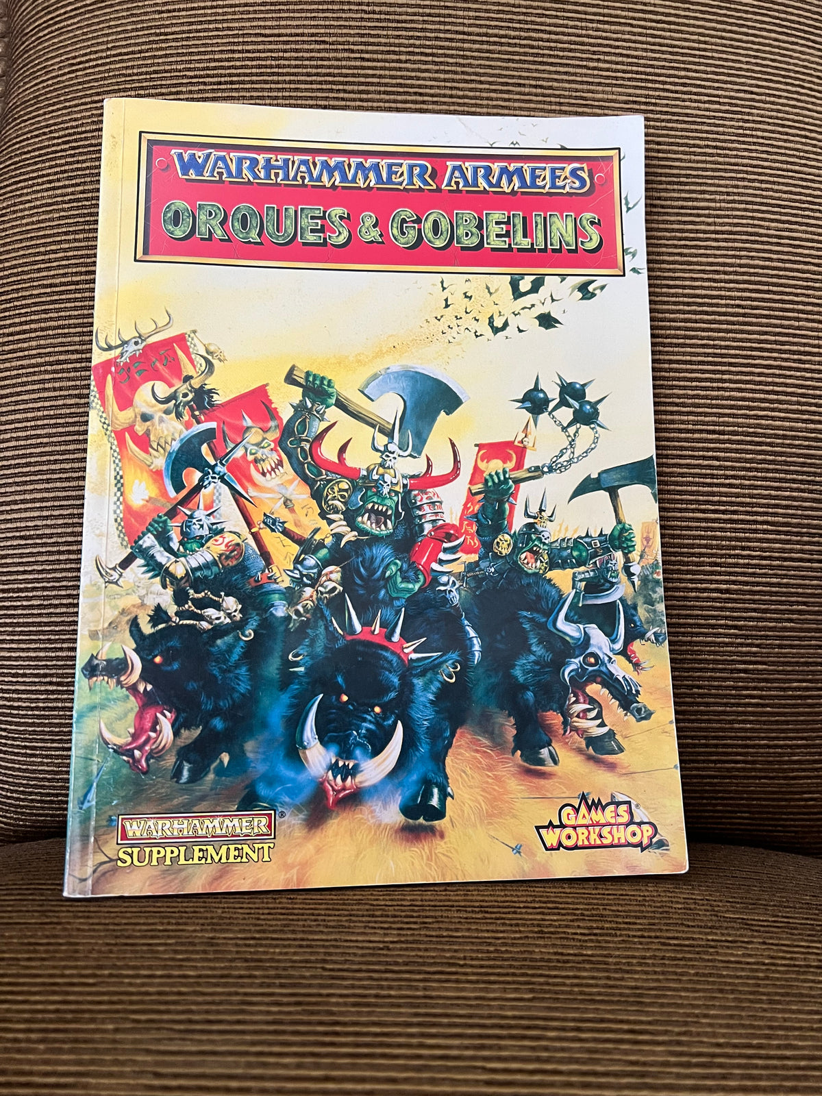Livre d’Armée Warhammer Battle V4 (1993) : Orques et Gobelins