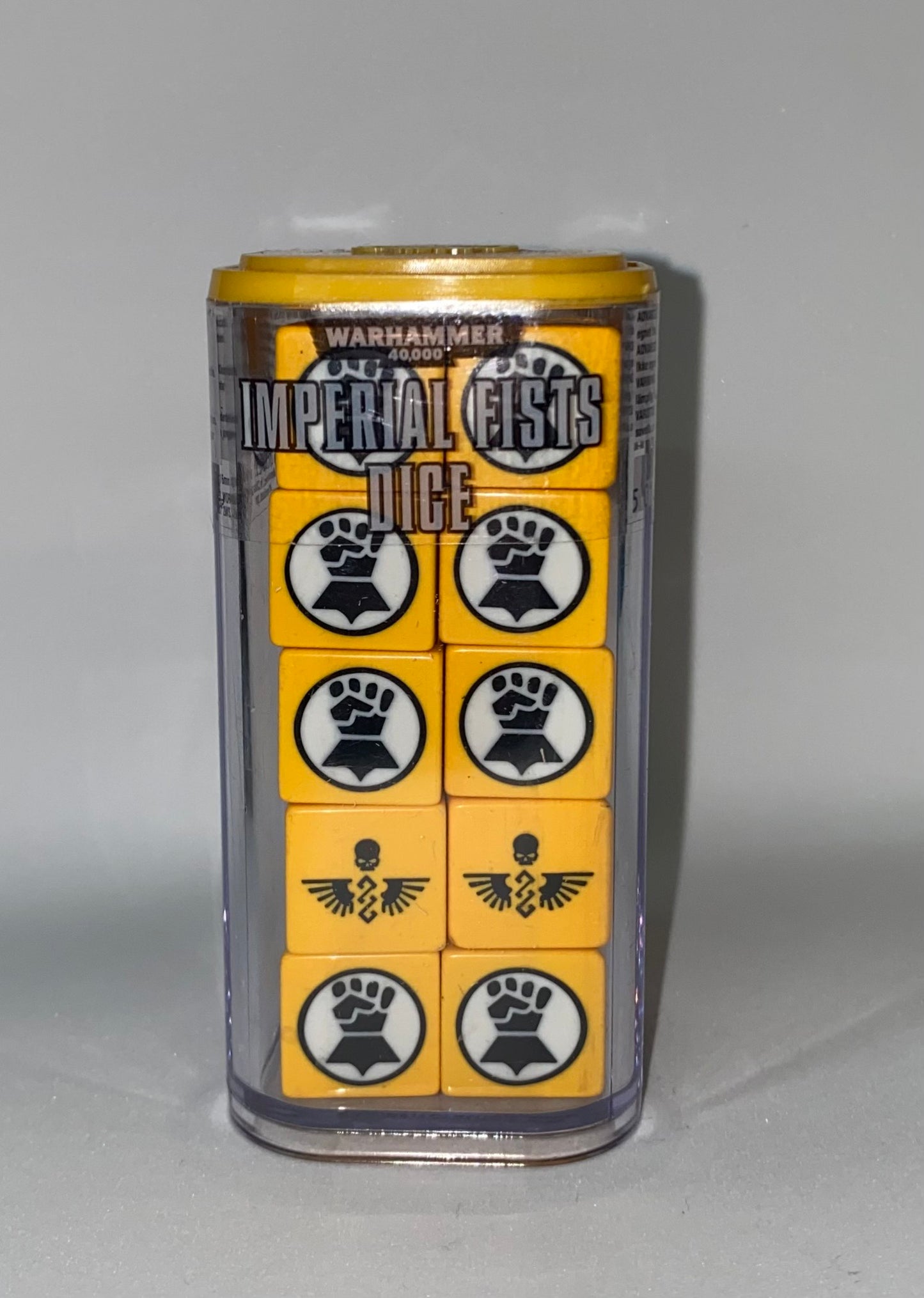 Ancien Set de Dés Imperial Fists (20)