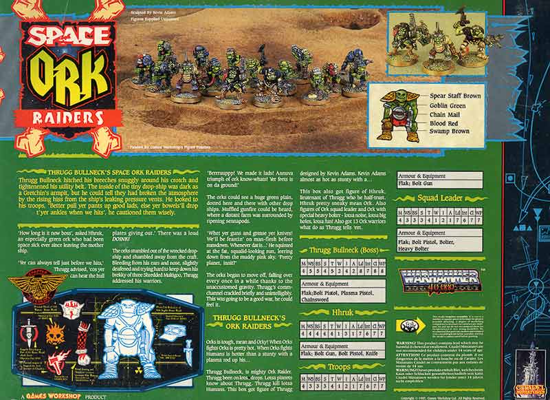 Squad Leader Ork – Rogue Trader (Vintage)
