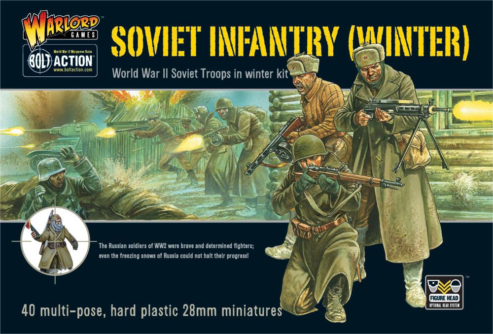 Bolt Action : Winter Soviet Infantry