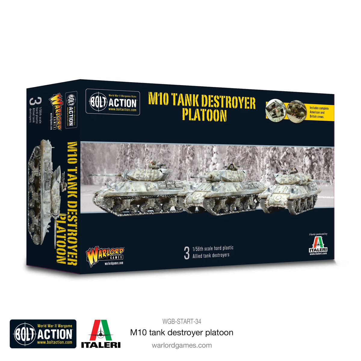 Bolt Action : M10 Tank Destroyer Platoon