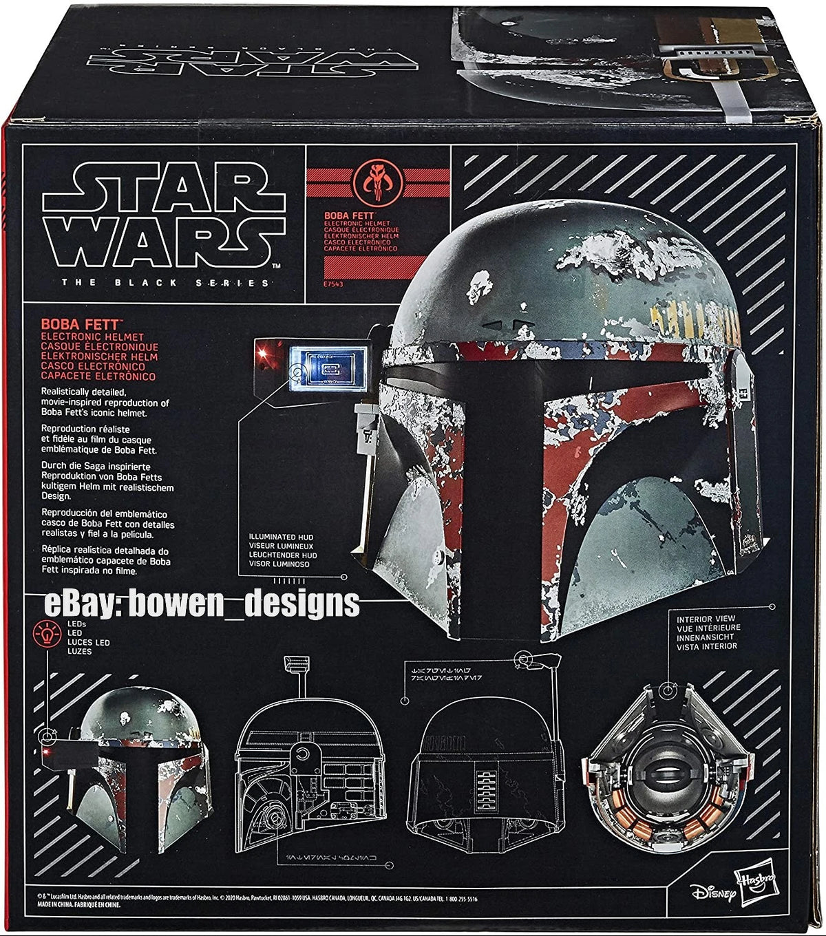 Casque Boba Fett 1:1 – Star Wars The Black Series