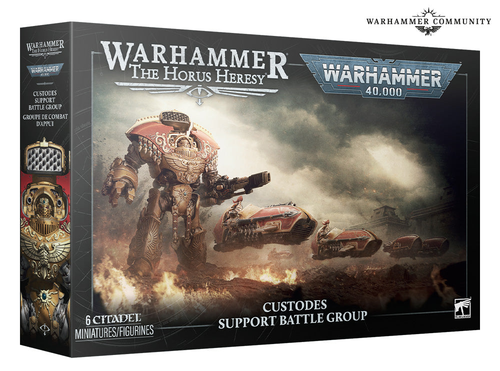 The Horus Heresy — Groupe de Combat d'Appui Custodes | Games Workshop
