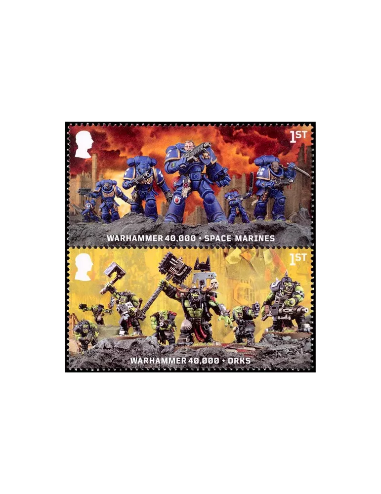Le saviez-vous ? Warhammer a eu l’honneur d’apparaître sur des timbres officiels britanniques !