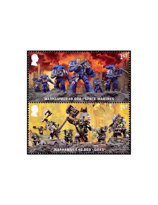 Le saviez-vous ? Warhammer a eu l’honneur d’apparaître sur des timbres officiels britanniques !