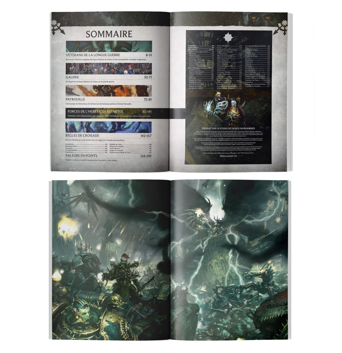 Codex: Chaos Space Marines (Francais)