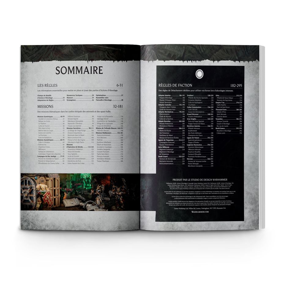 Wh40K Actions D'Abordage (Francais)