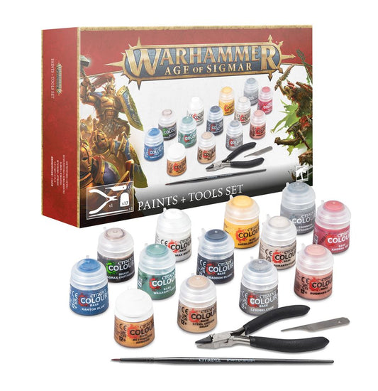 WH AOS Set de Peintures + Outils