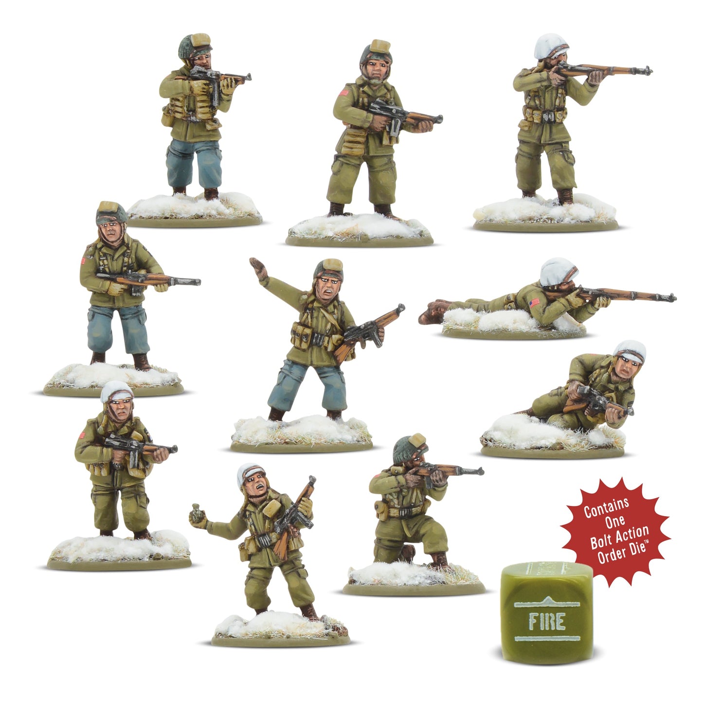 US Airborne Pathfinder squad (winter)