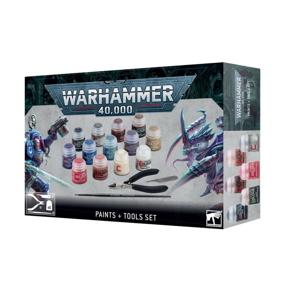 WH40K Set de Peintures + Outils