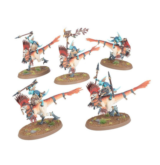 Seraphon : Chasseurs/Piqueurs Raptadons