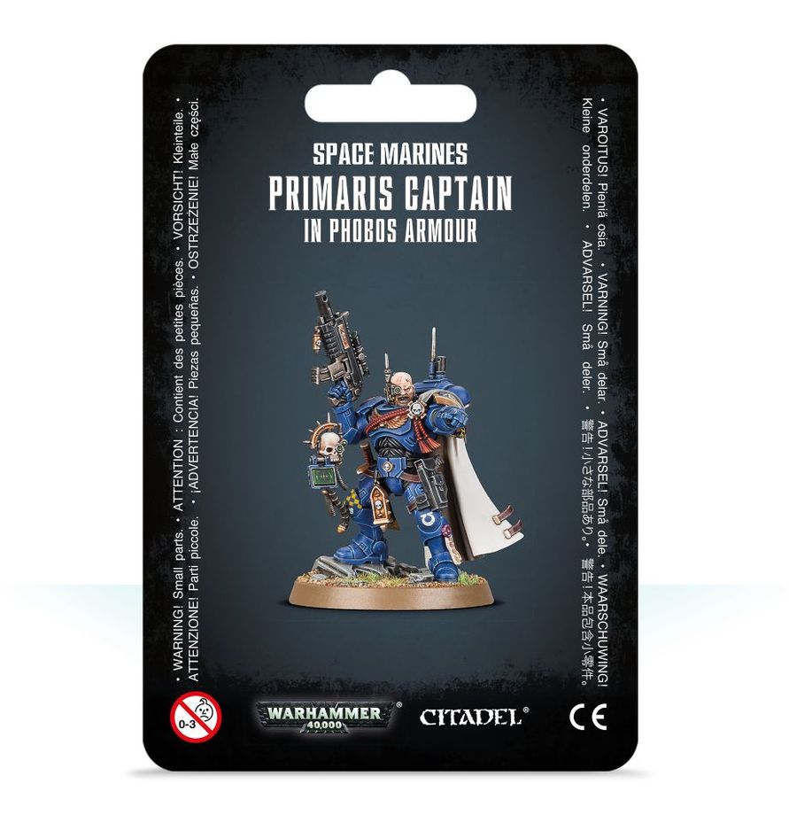 Space Marines : Capitaine En Armure Phobos