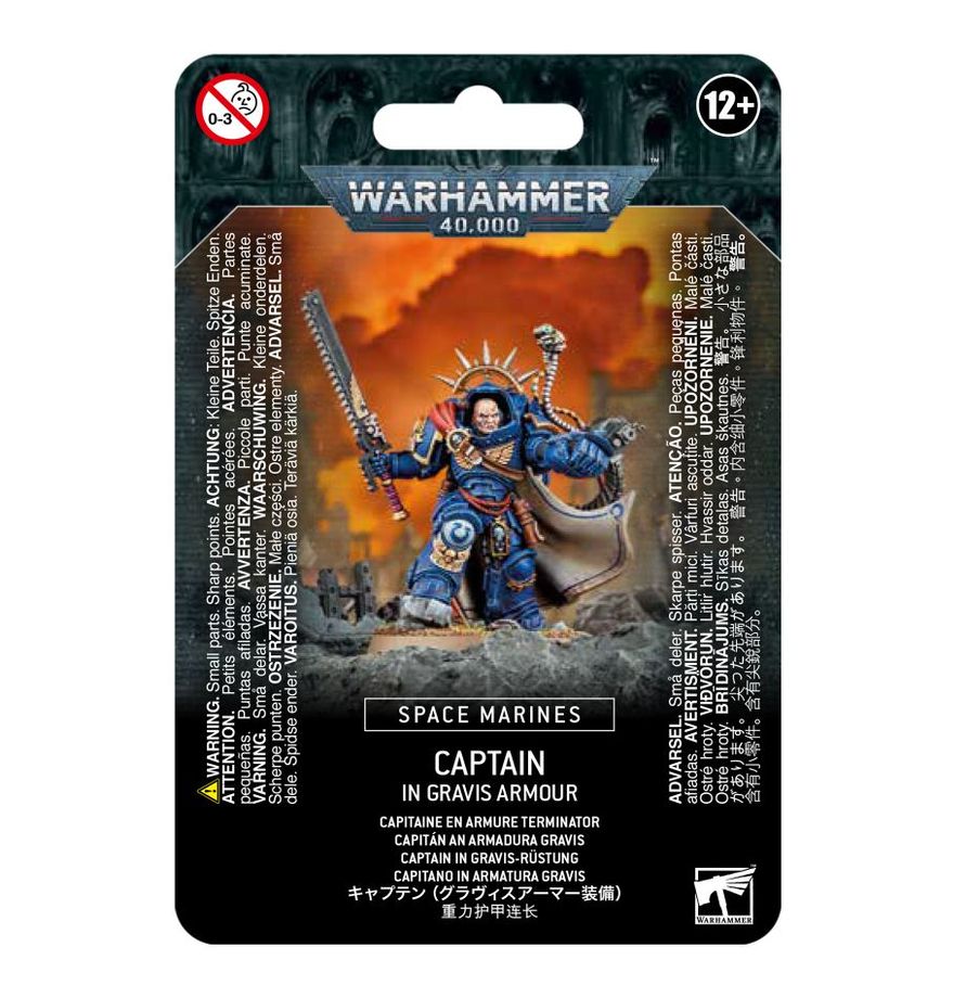 Space Marines : Capitaine En Armure Gravis