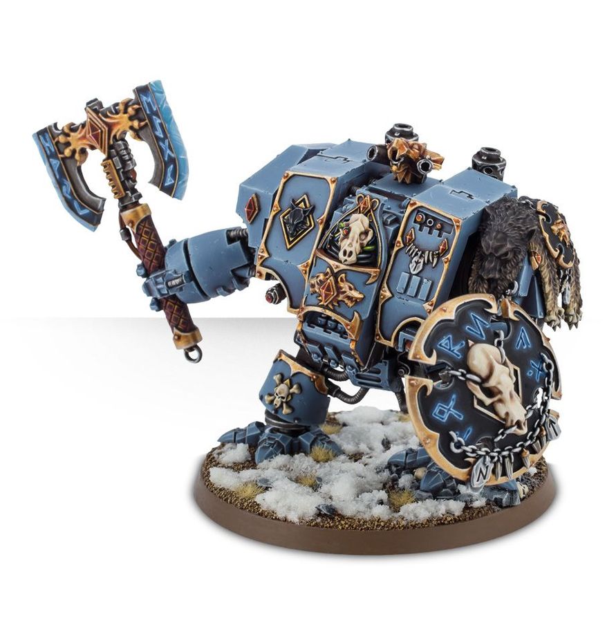Space Wolves : Dreadnought Vénérable