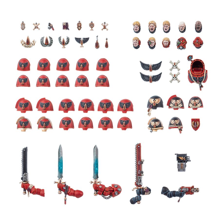 Blood Angels : Ameliorations & Decalcomanies