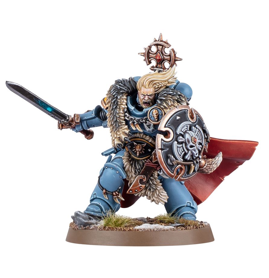 Space Wolves : Chef De Bataille Garde Loup
